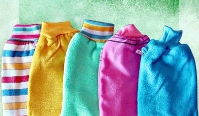 搓澡巾暗藏健康危機(jī) 合成纖維織物或引發(fā)傳染性軟疣